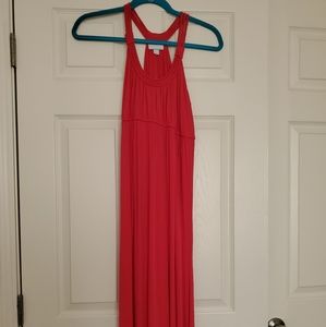 Bright Pink NYC Maxi Dress